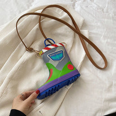 Shoes Shape Crossbody Bag Creative Handbag Young Girls Shoulder Bags