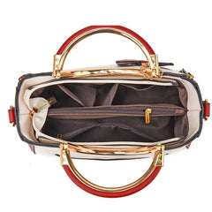 Leather Crossbody Messenger Bag Women Handbags High Shoulder Bag