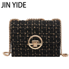 Winter Flap Armpit Bag Woolen Women's Handbag Chain Shoulder Messenger