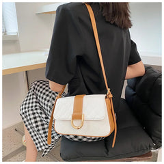 Leather Crossbody Bag Women Travel Handbag Messenger Bag