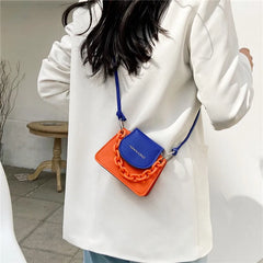 Mini PU Leather Crossbody Bag Women Summer Shoulder Handbag Female Cross Body