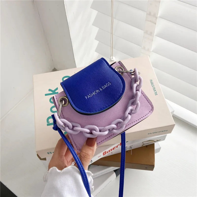 Mini PU Leather Crossbody Bag Women Summer Shoulder Handbag Female Cross Body