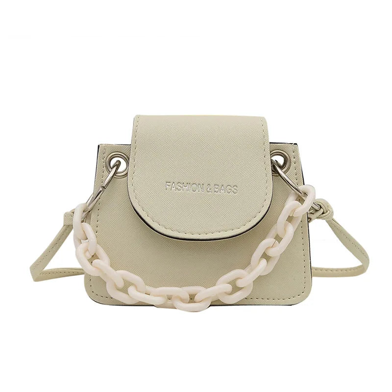 Mini PU Leather Crossbody Bag Women Summer Shoulder Handbag Female Cross Body