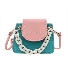 Mini PU Leather Crossbody Bag Women Summer Shoulder Handbag Female Cross Body
