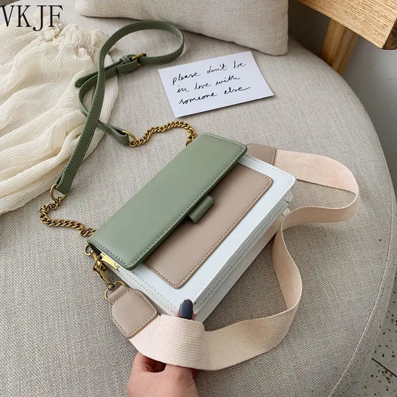 Small Leather Shoulder Bag Women High Style Crossbody Bags