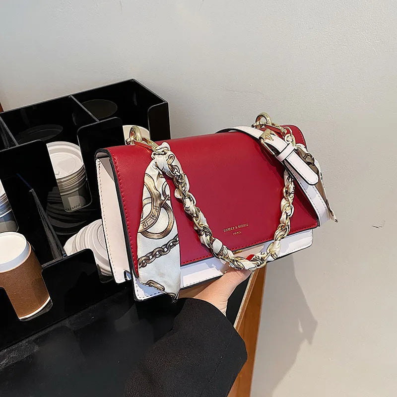 Small Square Bag Women's Handbag Purse Shoulder Bag Crossbody Bags