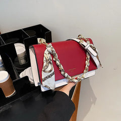 Small Square Bag Women's Handbag Purse Shoulder Bag Crossbody Bags