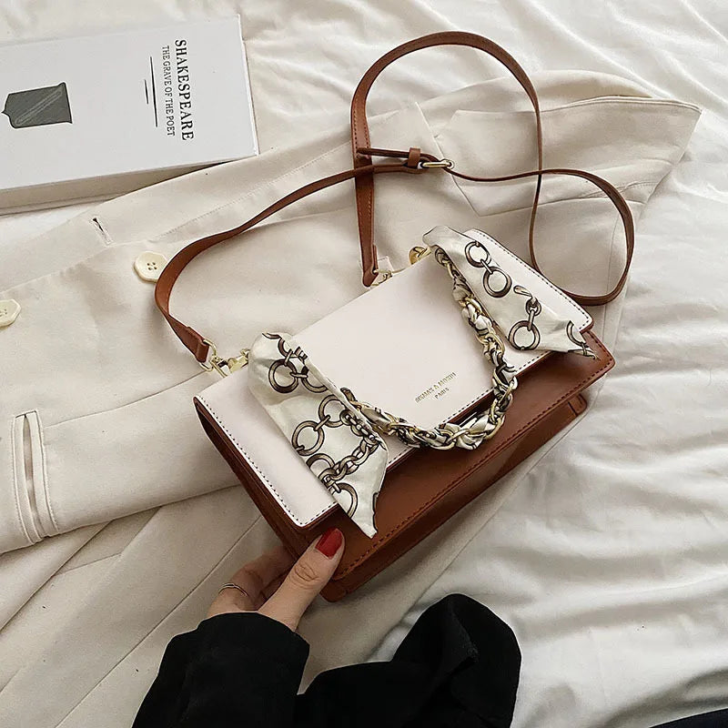 Small Square Bag Women's Handbag Purse Shoulder Bag Crossbody Bags