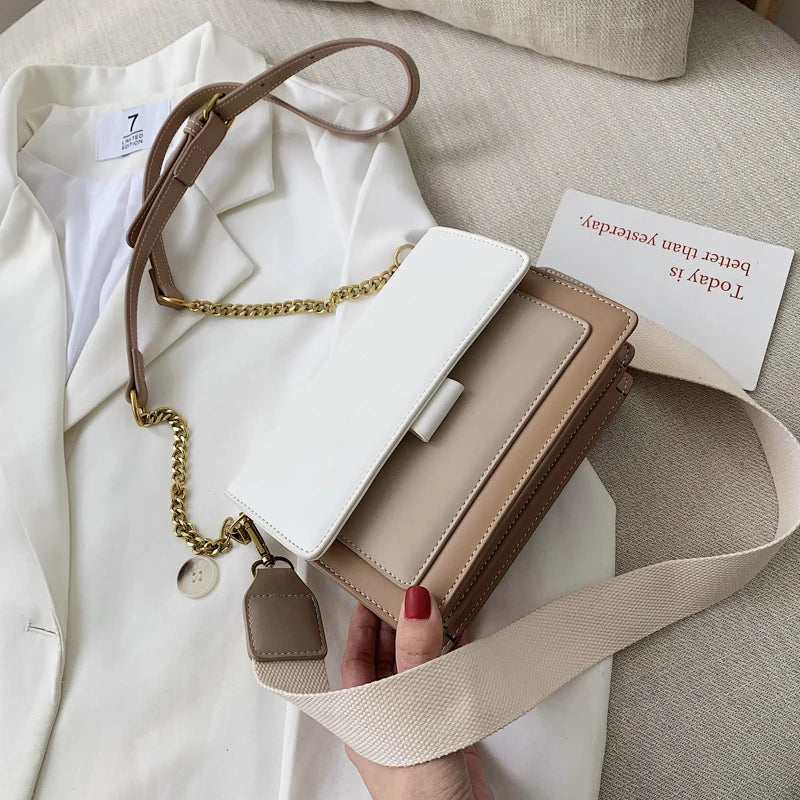 Leather Crossbody Bag Travel Handbag for Women