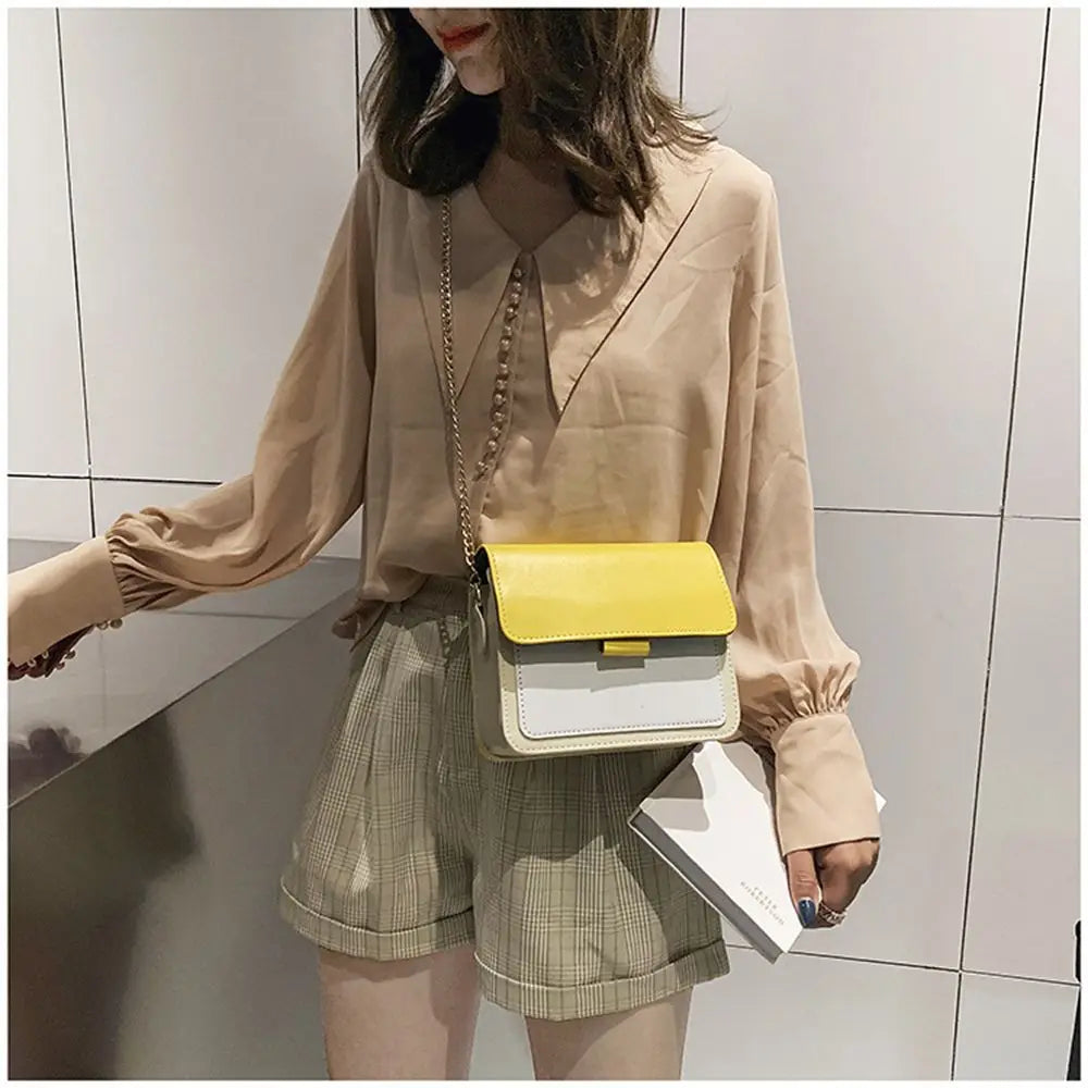 Leather Crossbody Bag for Women Travel Handbag Shoulder Bag