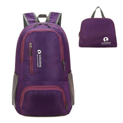 Quick-drying Backpack Fitness Sports Foldable Travel Bag Red