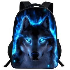 Wolf Backpack School Bags for Teenager Kids Book Bag