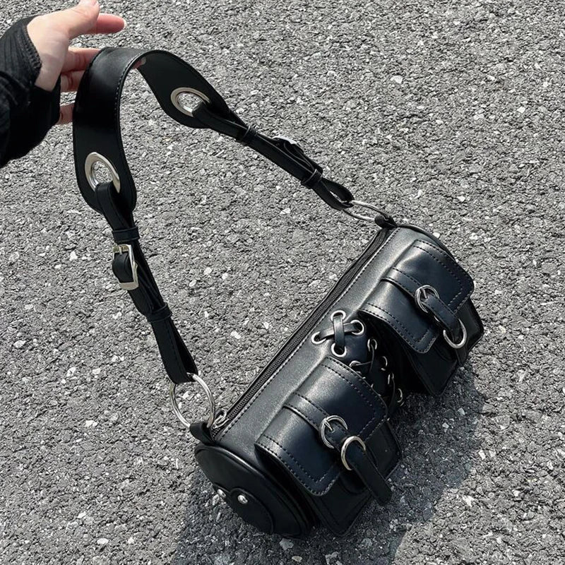 Women's PU Leather Shoulder Bag with Advanced Strap
