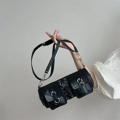 Women's PU Leather Shoulder Bag with Advanced Strap