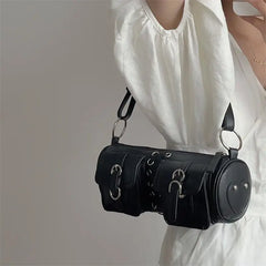 Women's PU Leather Shoulder Bag with Advanced Strap