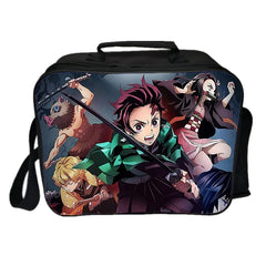 Demon Slayer Lunch Bag Kimetsu No Yaiba Cooler Worker Insulation