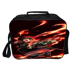 Demon Slayer Lunch Bag Kimetsu No Yaiba Cooler Worker Insulation