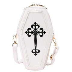 Gothic Coffin Cross Shoulder Bag Messenger Bag Cosplay