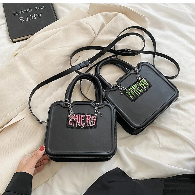Hot Girls Crossbody Bags PU Leather Ladies Top-handle Bags Handbags Purse