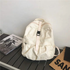 Canvas School Backpack Boy Girl Travel Student Bag Men Women Laptop Bags
