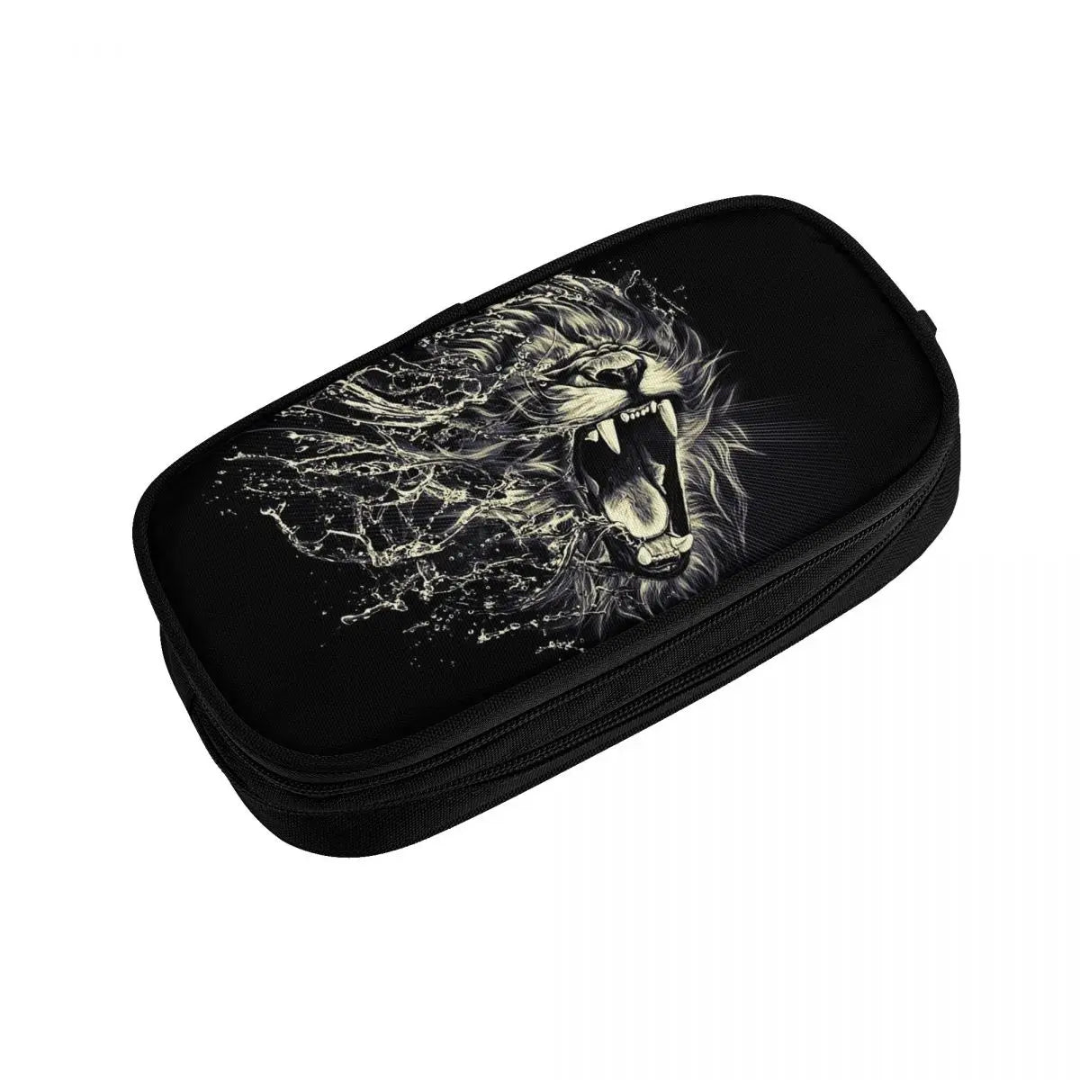 Lion Pen Box Student School Anime Zipper Pen Bag Stationery Gift