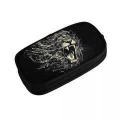 Lion Pen Box Student School Anime Zipper Pen Bag Stationery Gift