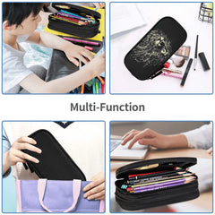 Lion Pen Box Student School Anime Zipper Pen Bag Stationery Gift