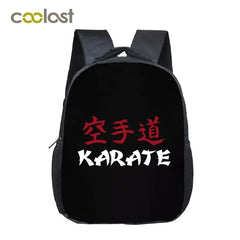 Judo Taekwondo Karate Aikido Backpack Kids School Bags Boy Girl Toddler Bag