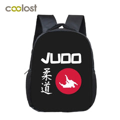 Martial Art Judo Taekwondo Karate Aikido Backpack Kids School Bag