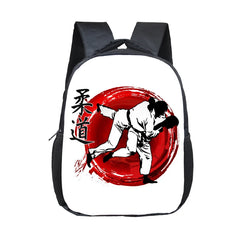 Judo Taekwondo Karate Aikido Backpack Kids School Bags Boy Girl Toddler Bag
