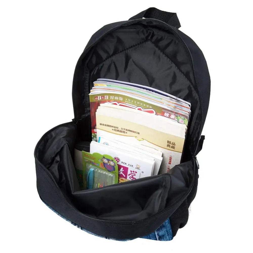 JUDO School Bags For Boys Girls 3D Karate/Taekwondo Kids School Supplies