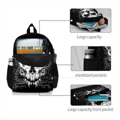Skull School Bags For Teenage Girls Travel Bags