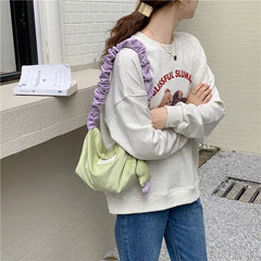 Corduroy Women's Crossbody Shoulder Bag Casual Tote Purse Bag