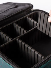 Portable High-capacity Multilayer Professional Cosmetic Bag