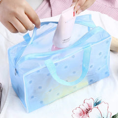 Transparent PVC Travel Cosmetics Bag