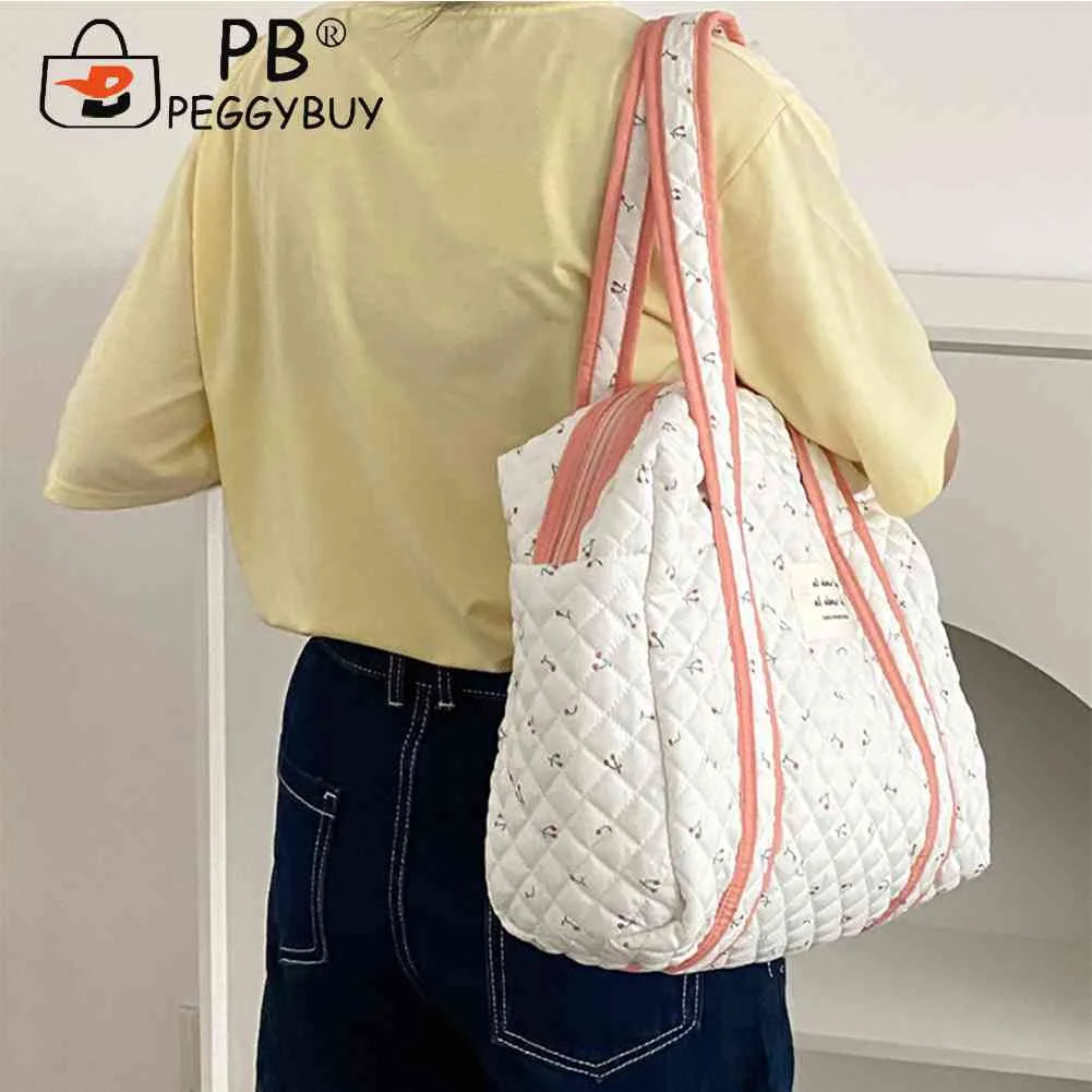 Soft Cotton Hand Luggage Bag for Women