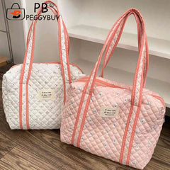 Soft Cotton Hand Luggage Bag for Women