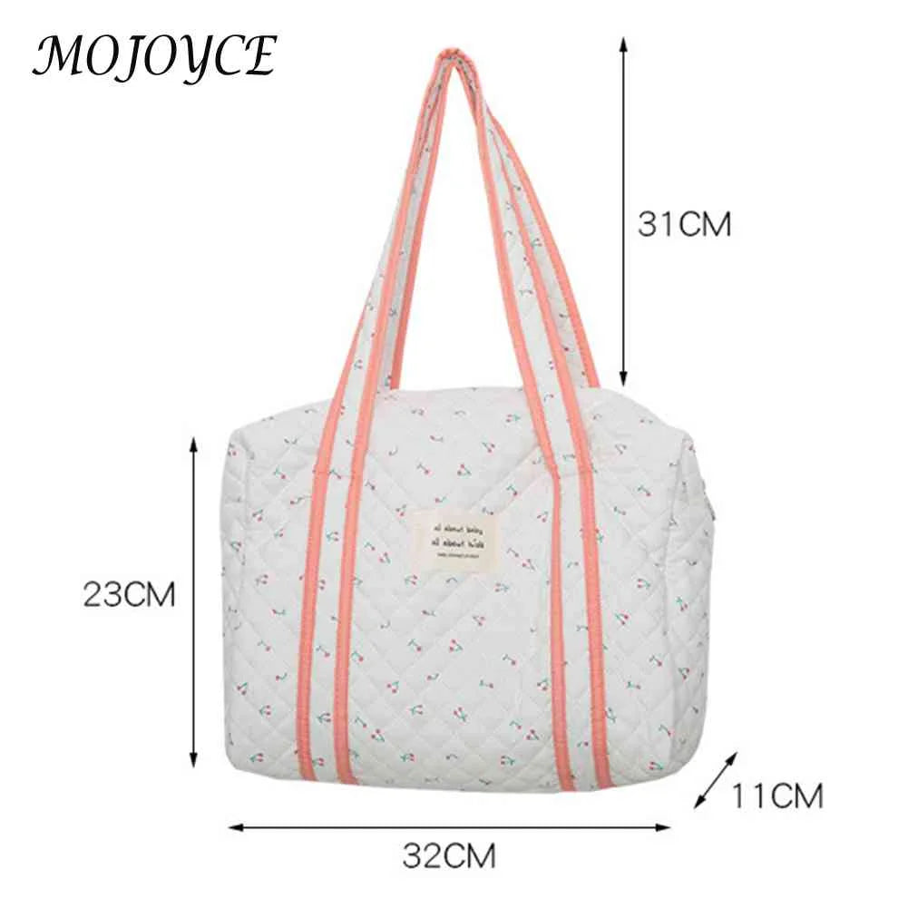 Cotton Ladies Handbags Large Capacity Women Mummy Bag Portable