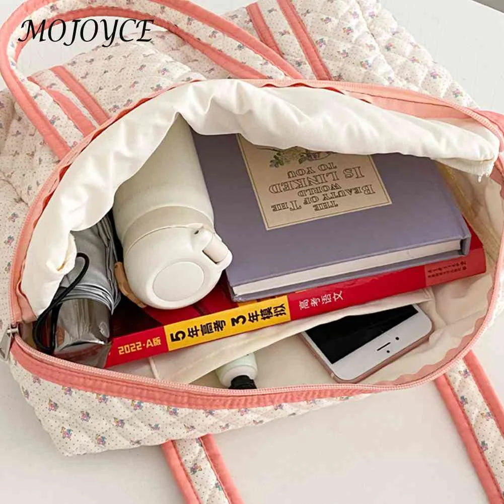 Cotton Ladies Handbags Large Capacity Women Mummy Bag Portable