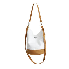 Cotton Canvas Shoulder Bag Eco Friendly Handbag Tote Print Bucket Bag B005