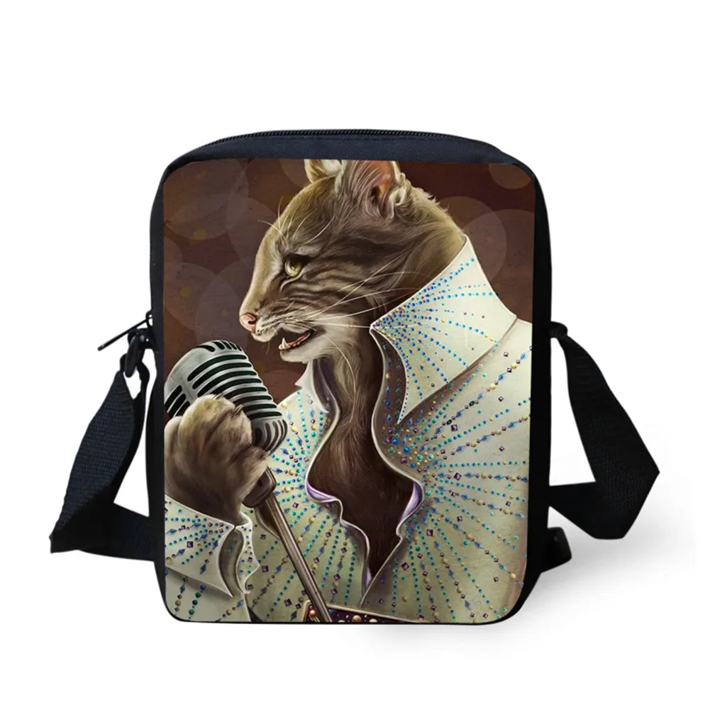 Court Style Animal Women Mini Cross-body Bag Casual Messenger Bags
