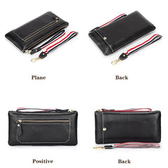 Cow Leather Small Flap Bag Women Crossbody Messenger Clutch Phone Purse
