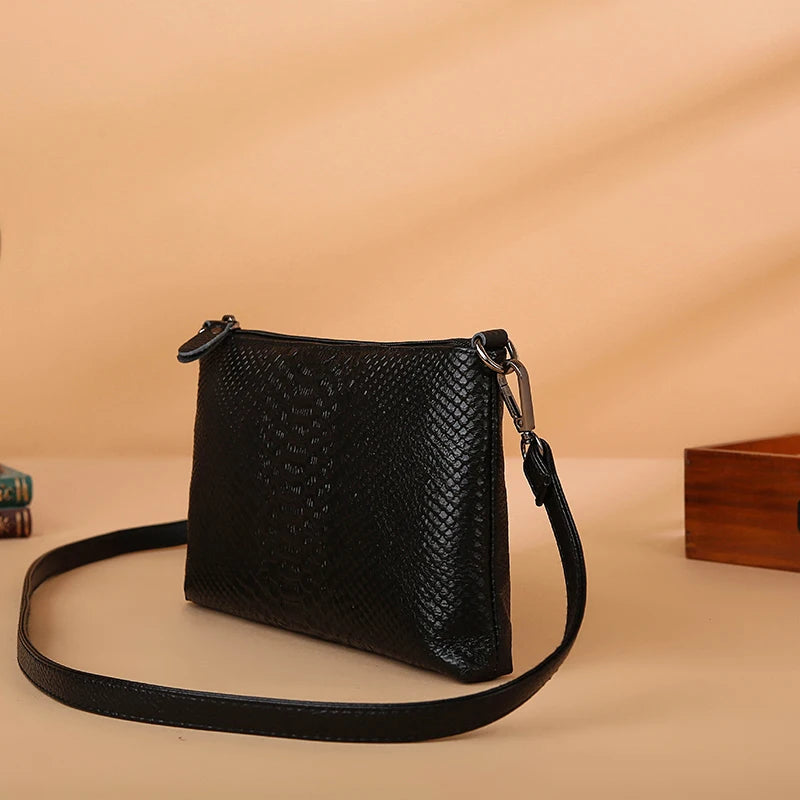 Cowhide Bags For Women Summer Handbags And Purses Female Travel Totes