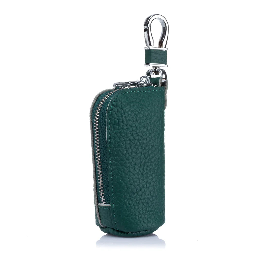 Cowhide Key Bag Leather Multifunctional Wallet Lipstick Bag Coin Purse
