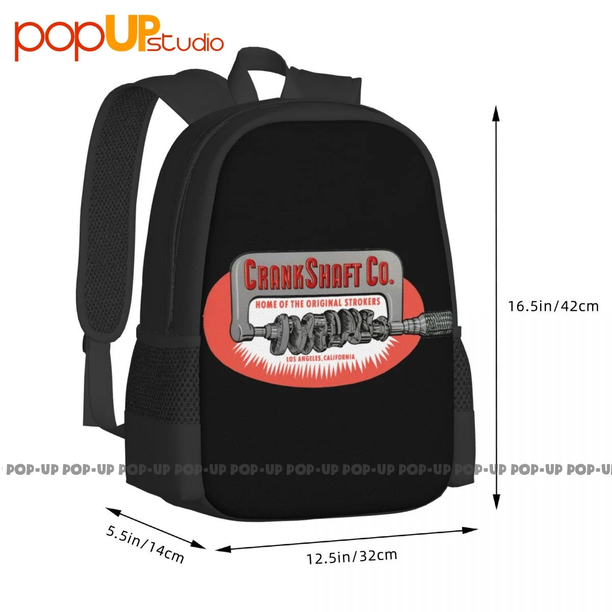 Hot Rod Crankshaft Company Decal Backpack