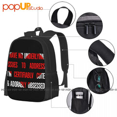 Crazy Ex-Girlfriend-I M Just A Girl In-I Have No Backpack Large Capacity