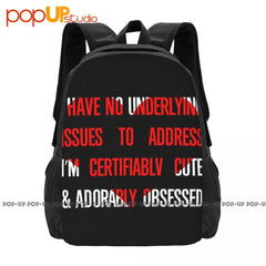 Crazy Ex-Girlfriend-I M Just A Girl In-I Have No Backpack Large Capacity