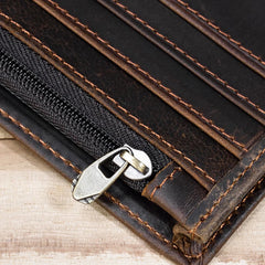RFID Blocking Slim Men Wallet with ID Window
