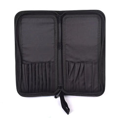 Canvas Foldable Makeup Brushes Bag Travel Cosmetic Beauty Pouch