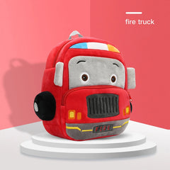 3D Mini Car Kids School Backpack - A4 Size Capacity
